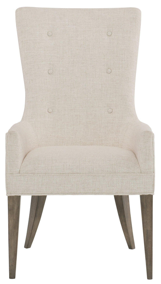 Bernhardt Profile Arm Chair in Warm Taupe 378-548 (Set of 2) image