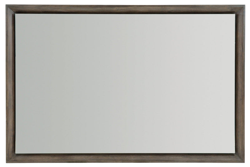 Bernhardt Profile Square Mirror in Warm Taupe 378-331 - Furniture City (CA)l