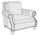 Bernhardt Upholstery Nelson Chair 2072LBO image