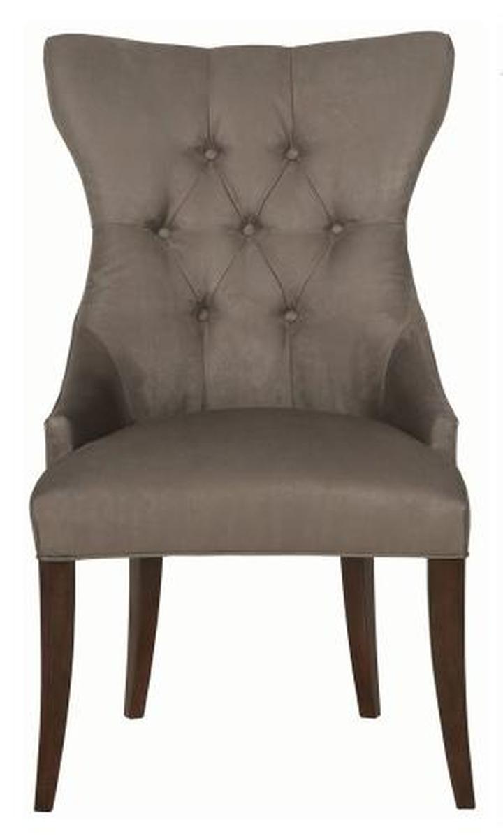 Bernhardt Interiors Deco Tufted Back Chair (Set of 2) in Cocoa 319-542 - Furniture City (CA)l
