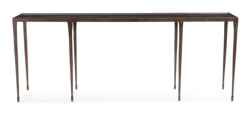 Interiors Halden Console Table in Blackened 323-913