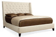 Bernhardt Interiors Maxime Wing Queen Bed with Taller Headboard in Espresso image