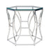 Bernhardt Interiors Argent Metal Side Table in Stainless Steel 326-121 image