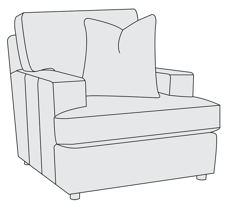 Bernhardt Upholstery Winslow Chair in Leather 3412L - Furniture City (CA)l