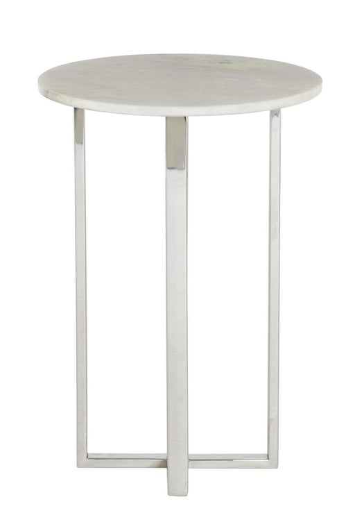 Bernhardt Interiors Alexi Chairside Table in White 348-102 image