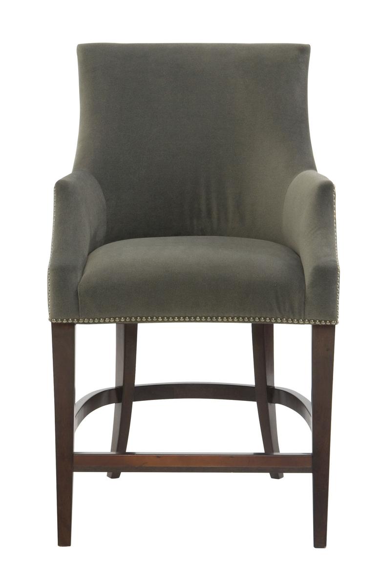 Bernhardt Interiors Keeley Counter Stool (Set of 2) in Cocoa 348-587 - Furniture City (CA)l