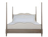 Bernhardt Auberge King Poster Bed in Weathered Oak 351-459A image