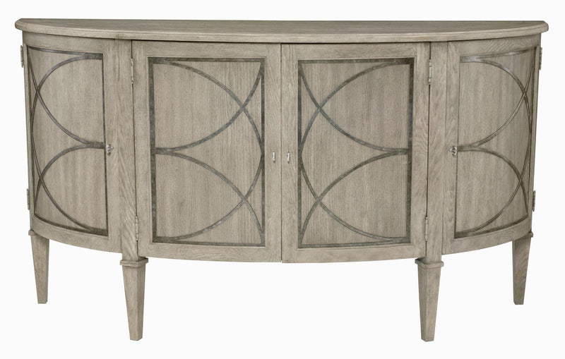 Bernhardt Marquesa Sideboard in Gray Cashmere Finish 359-131 - Furniture City (CA)l