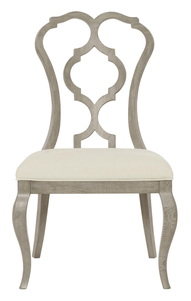 Bernhardt Marquesa Side Chair in Gray Cashmere Finish 359-501 (Set of 2) - Furniture City (CA)l