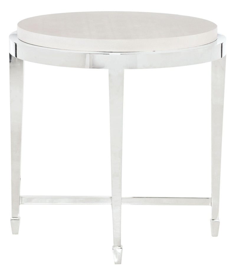 Bernhardt Criteria Round End Table 363-125W - Furniture City (CA)l