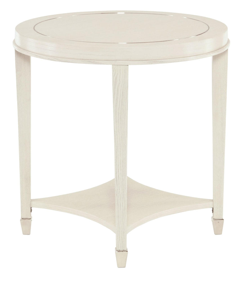 Bernhardt Criteria Round End Table 363-126W - Furniture City (CA)l