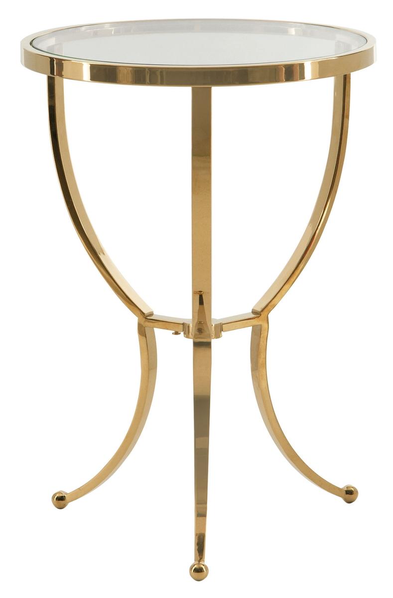 Bernhardt Interiors Adella Round Chairside Table 366-108 - Furniture City (CA)l