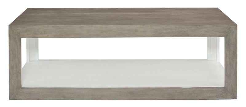 Bernhardt Interiors Oldham Cocktail Table in White Oak 369-021 - Furniture City (CA)l