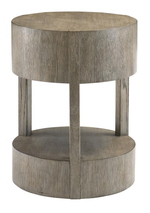 Bernhardt Interiors Calder Chairside Table in Rustic Gray 369-103 image