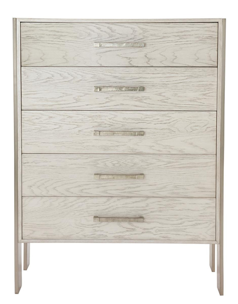 Bernhardt Interiors Madigan Tall Chest in Light Truffle 369-118 - Furniture City (CA)l