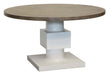 Bernhardt Newberry Round Dining Table in Rustic Gray 369-262/263 image