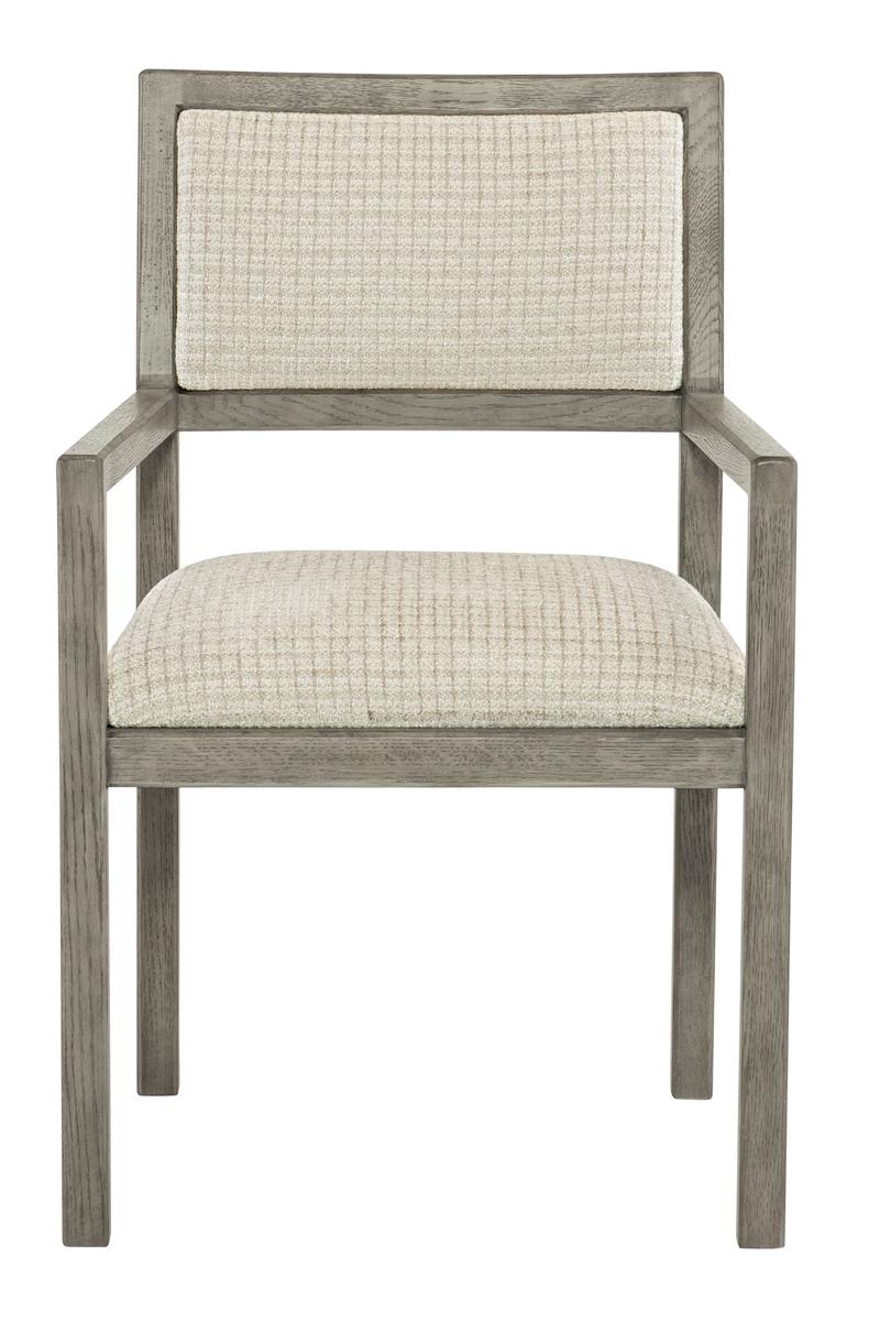 Bernhardt Interiors Mitcham Arm Chair (Set of 2) in Rustic Gray 369-566 - Furniture City (CA)l