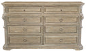 Bernhardt Campania 8 Drawer Dresser in Weathered Sand 370-042 image