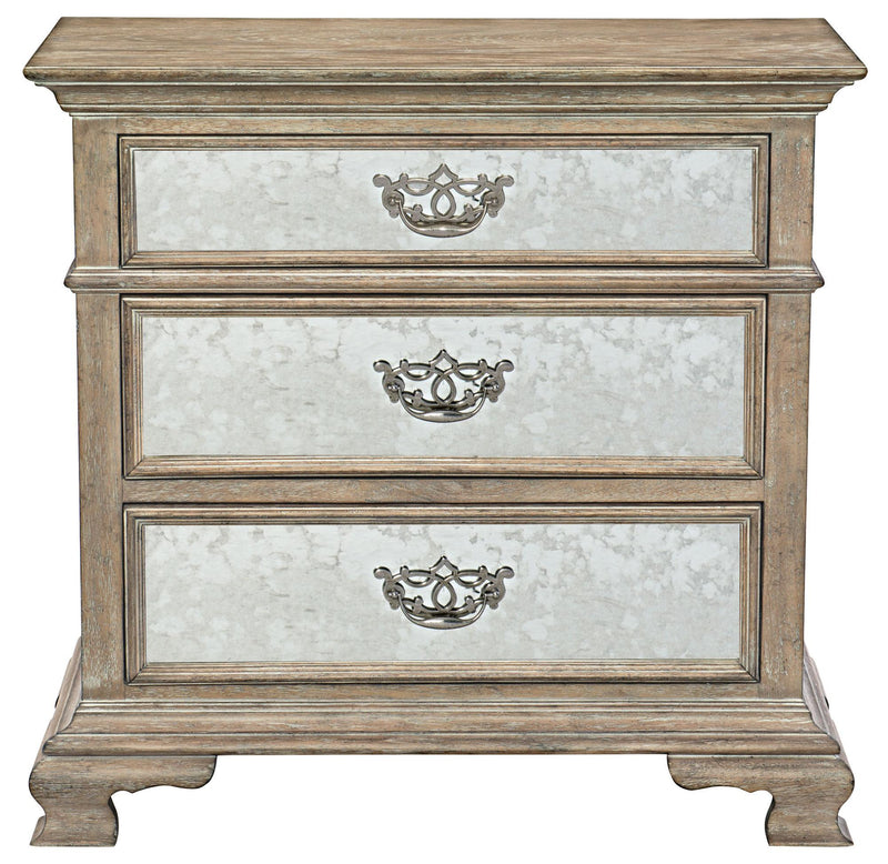 Bernhardt Campania 3 Drawers Bachelor's Chest in Weathered Sand 370-229 - Furniture City (CA)l
