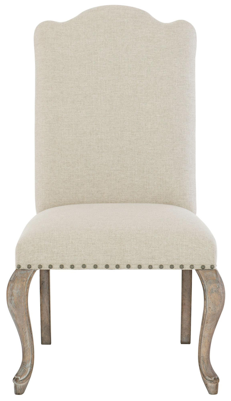 Bernhardt Campania Upholstered Side Chair in Weathered Sand (Set of 2) 370-547 - Furniture City (CA)l