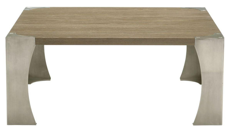 Bernhardt Farr Cocktail Table in Rustic Sand 372-011 - Furniture City (CA)l
