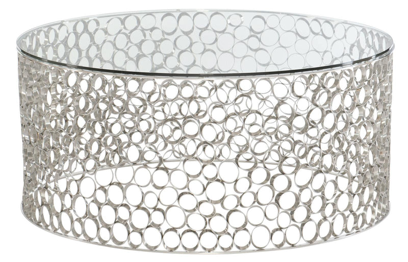 Bernhardt Candide Round Cocktail Table 372-015 - Furniture City (CA)l