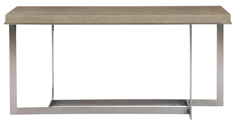 Bernhardt Mosaic Console Table in Dark Taupe 373-910 - Furniture City (CA)l