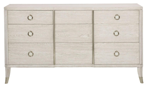Bernhardt Domaine Blanc 9 Drawer Dresser in Dove White 374-052 image