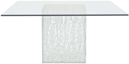 Bernhardt Interiors Arctic Square Dining Table in Clear 375773-6060 image