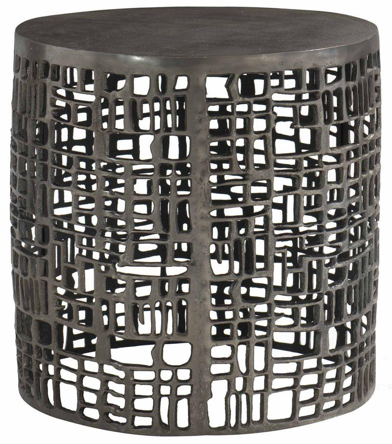 Bernhardt Interiors Aaron Chairside Table in Graphite 379-162 - Furniture City (CA)l