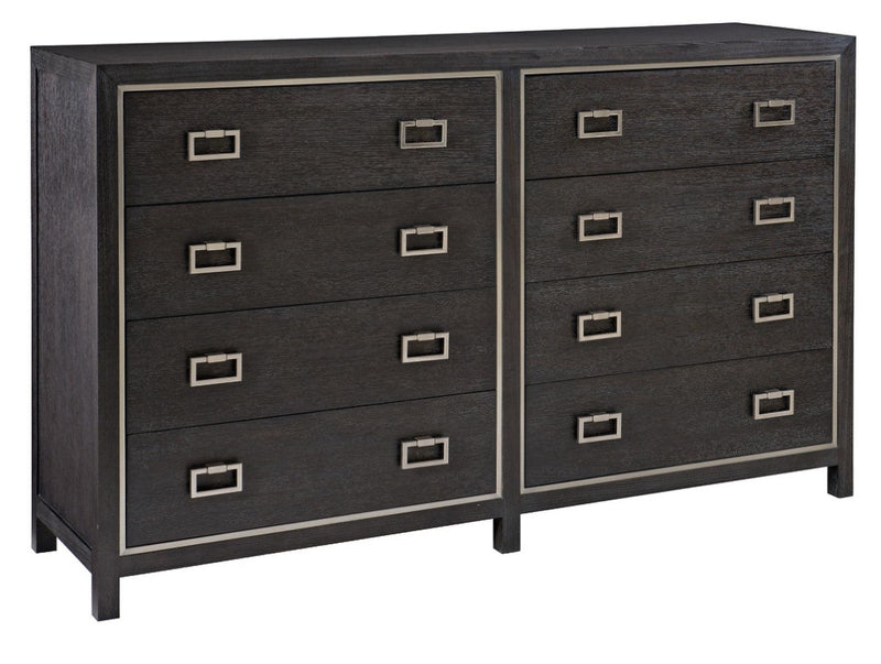 Bernhardt Decorage Dresser in Cerused Mink/Silver Mist 380-054 - Furniture City (CA)l