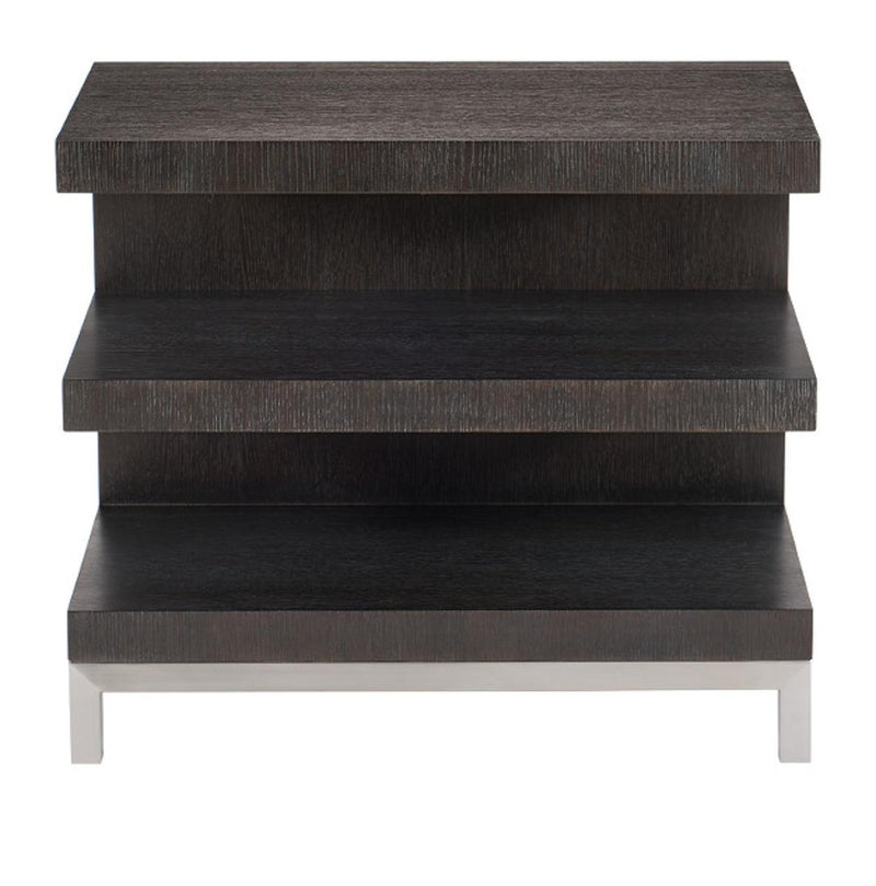Bernhardt Decorage End Table in Cerused Mink 380-121 - Furniture City (CA)l