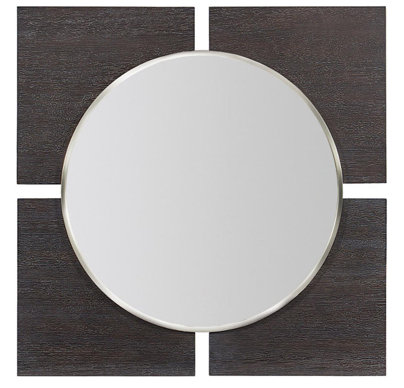 Bernhardt Decorage Mirror in Cerused Mink 380-333 - Furniture City (CA)l
