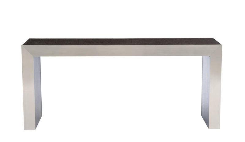 Bernhardt Decorage Console Table in Cerused Mink 380-910 - Furniture City (CA)l