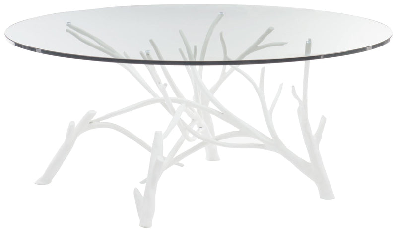 Bernhardt Interiors Marnie Cocktail Table in Chalky White 382015-044T - Furniture City (CA)l