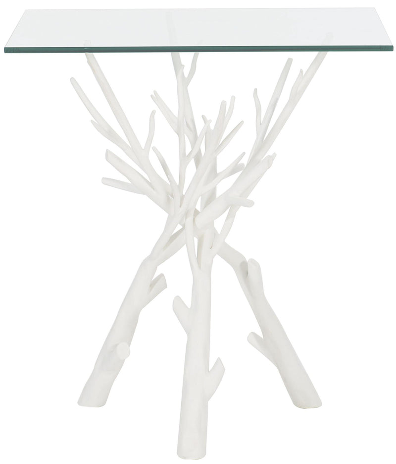 Bernhardt Interiors Marnie End Table in Chalky White 382124G-124 - Furniture City (CA)l