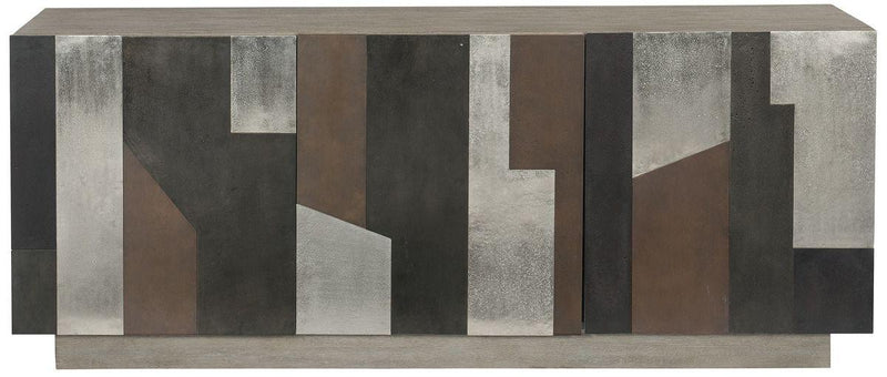Bernhardt Interiors Smithson Credenza in Weathered Greige 382870 - Furniture City (CA)l