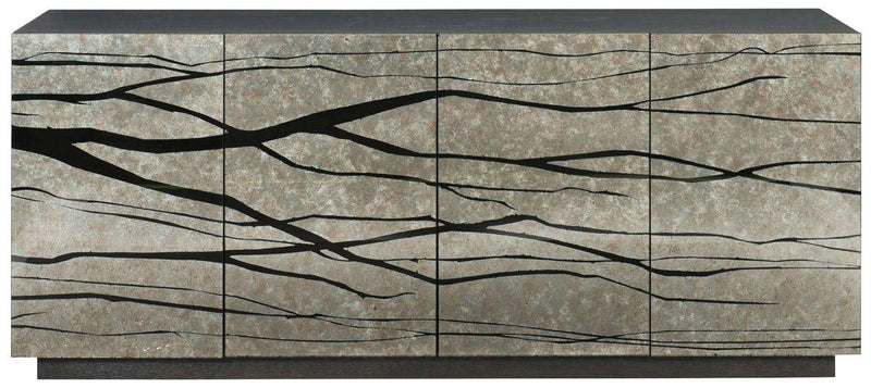 Bernhardt Interiors Sylvan Credenza in Charcoal 382875 - Furniture City (CA)l