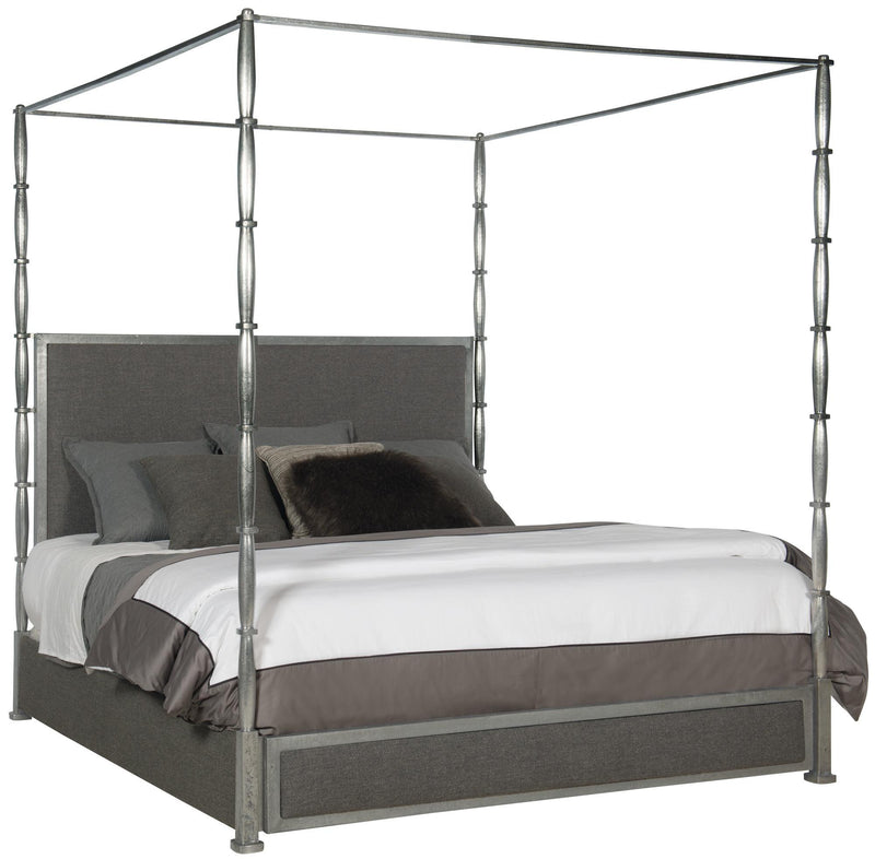 Bernhardt Interiors Dominic Canopy King Bed in Graphite - Furniture City (CA)l