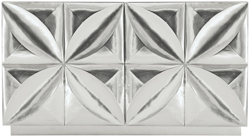 Bernhardt Interiors Dahlia Door Chest in German Silver 386116 - Furniture City (CA)l