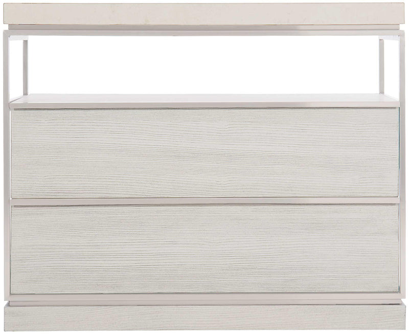 Bernhardt Interiors Bryne Nightstand in Bone 386218 - Furniture City (CA)l