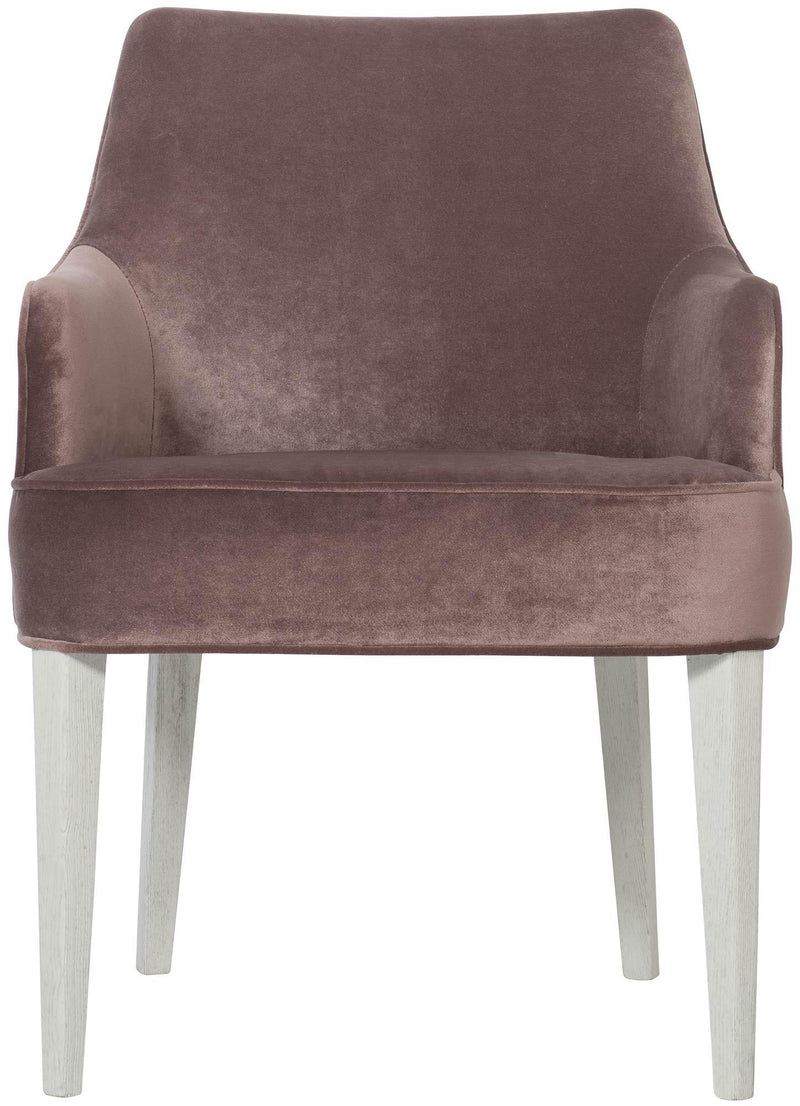 Bernhardt Interiors Cole Arm Chair in Glacier White 386-542W - Furniture City (CA)l