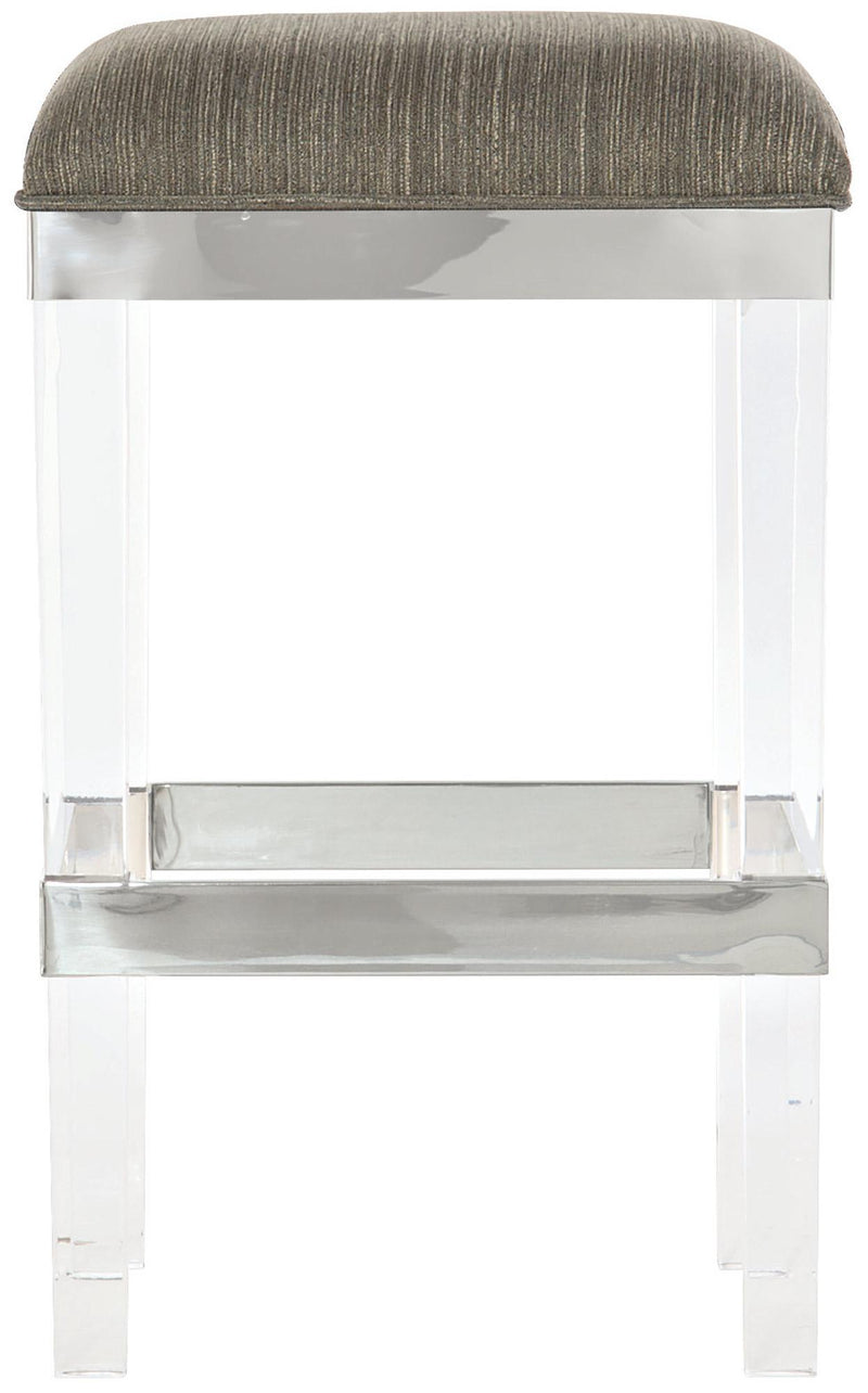 Bernhardt Interiors Tori Counter Stool in Stainless Steel 386581 - Furniture City (CA)l