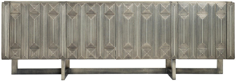 Bernhardt Interiors MacKintosh Entertainment Credenza in German Silver 386860 - Furniture City (CA)l
