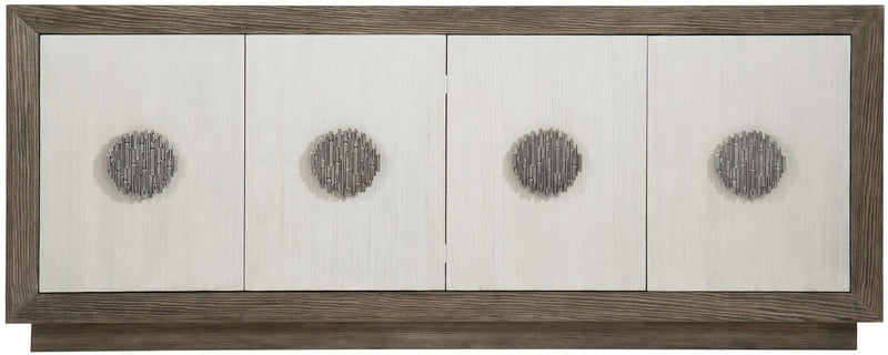 Bernhardt Interiors Luca Entertainment Credenza in Clove/Bone 386870 - Furniture City (CA)l