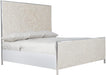 Bernhardt Interiors Helios Capiz Shell California King Bed in White image
