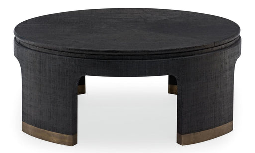 Dubois Round Cocktail Table in Black 421-015 - Furniture City (CA)l