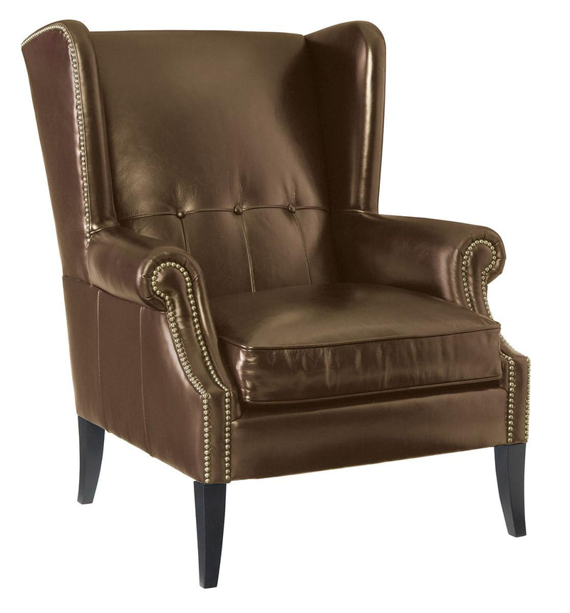 Bernhardt Upholstery Jeremy Chair in Leather 4403L - Furniture City (CA)l