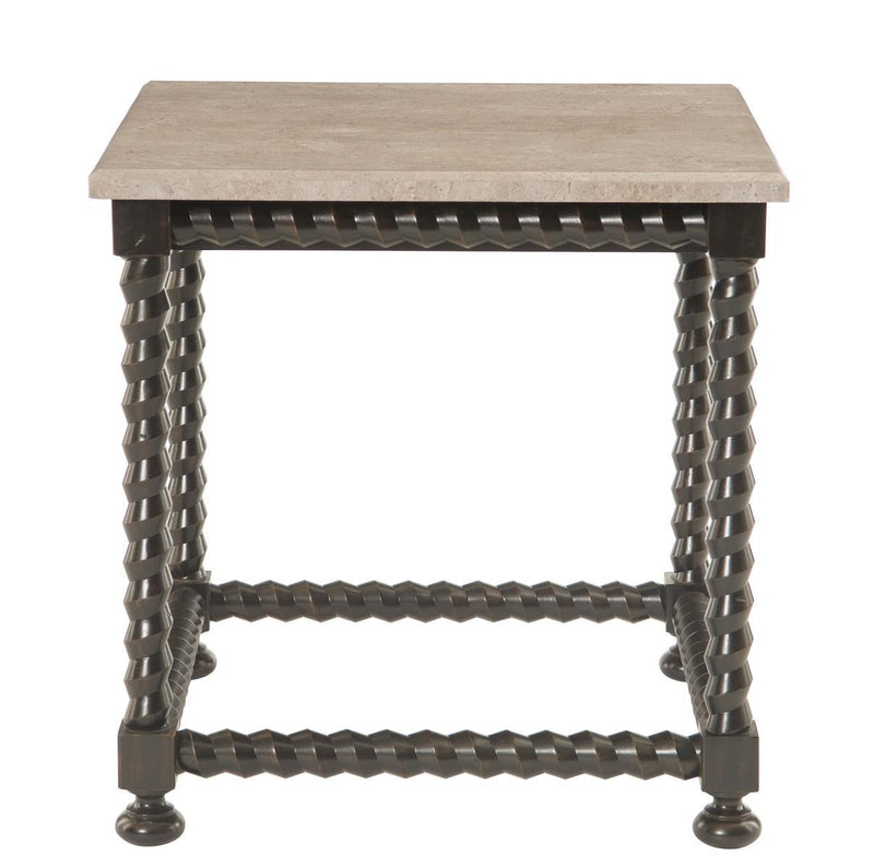 Bernhardt Cordova End Table in Ebony - Furniture City (CA)l
