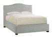 Bernhardt Interiors Graham Camelback Queen Headboard w/Bed Frame in Espresso image